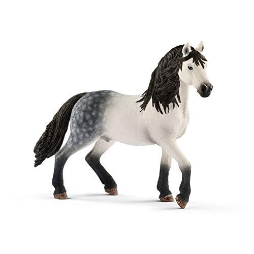 Schleich 13821 Andalusian Stallion, Multicolor, 13.5 x 4.1 x 11.1 cm