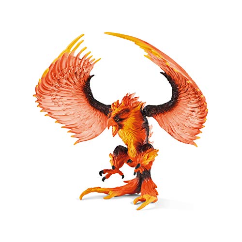 schleich 42511 Feuer Adler, für Kinder ab 7-12 Jahren, ELDRADOR CREATURES - Spielfigur