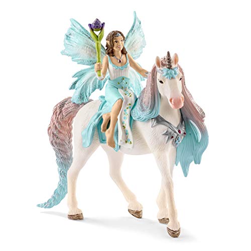 schleich 70569 Eyela mit Prinzessinnen-Einhorn, für Kinder ab 5-12 Jahren, BAYALA - Spielfigur