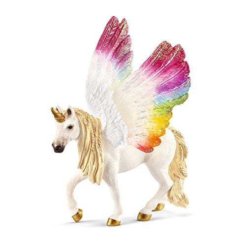 Schleich 70576 Winged Rainbow Unicorn Foal, Multicolor, 16 x 15 x 18 cm