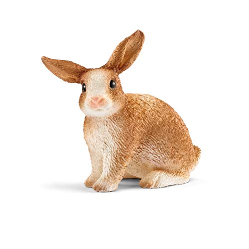 schleich 13827 Kaninchen, für Kinder ab 3+ Jahren, FARM WORLD - Spielfigur