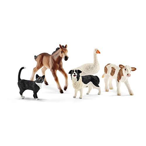 Schleich 42386 Assorted Farm World Animals, 4.5 x 13.5 x 30 cm