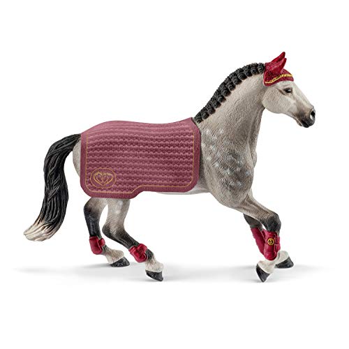 schleich 42456 Trakehner Stute Reitturnier, für Kinder ab 5-12 Jahren, HORSE CLUB - Spielset