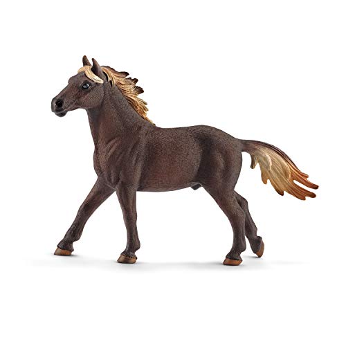 schleich 13805 Mustang Hengst, für Kinder ab 3+ Jahren, FARM WORLD - Spielfigur