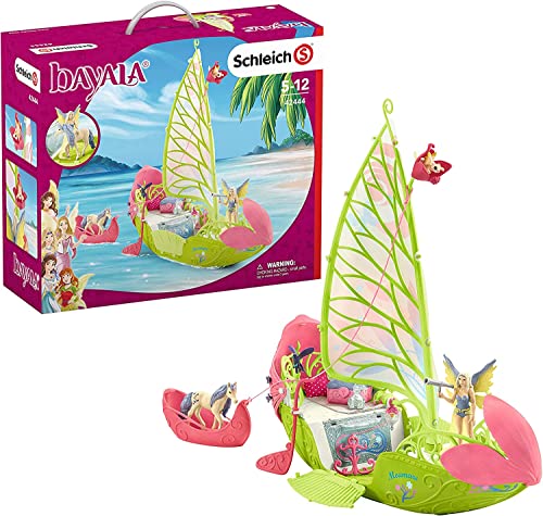 schleich 42444 Seras magisches Blütenboot, für Kinder ab 5-12 Jahren, BAYALA - Spielset